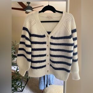 Marea Sailor Striped Cardigan